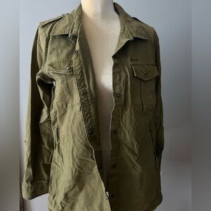 army green burton jacket